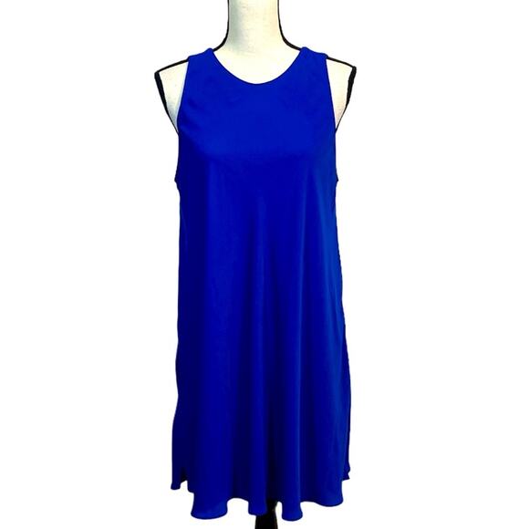 Amanda Uprichard Royal Blue Back Bow Dress - Picture 1 of 5
